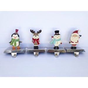 4 Christmas stocking holders hangers Target
